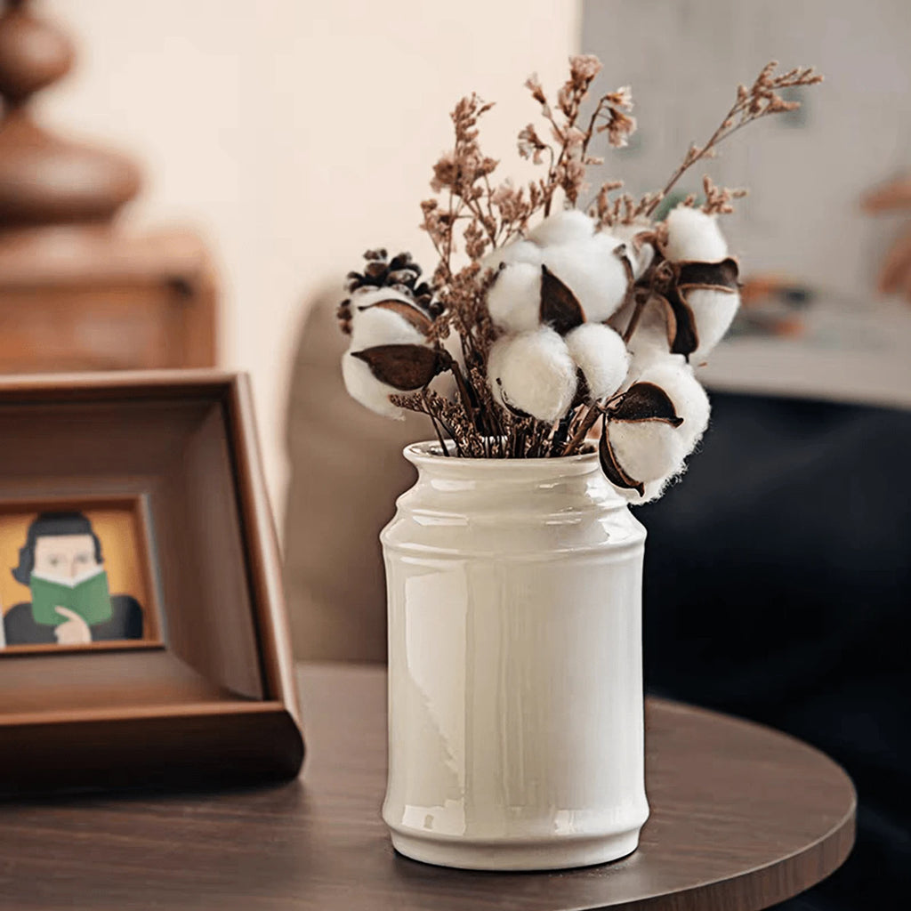 1個 セラミック製 調理器具入れ、和風ブラック キッチン食器収納ジャー、箸立て