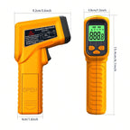 1個 高精度非接触型赤外線温度計、デジタル食品温度計ガン、家庭用温度計 ホーム、キッチン、料理、旅行用