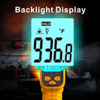 1個 高精度非接触型赤外線温度計、デジタル食品温度計ガン、家庭用温度計 ホーム、キッチン、料理、旅行用